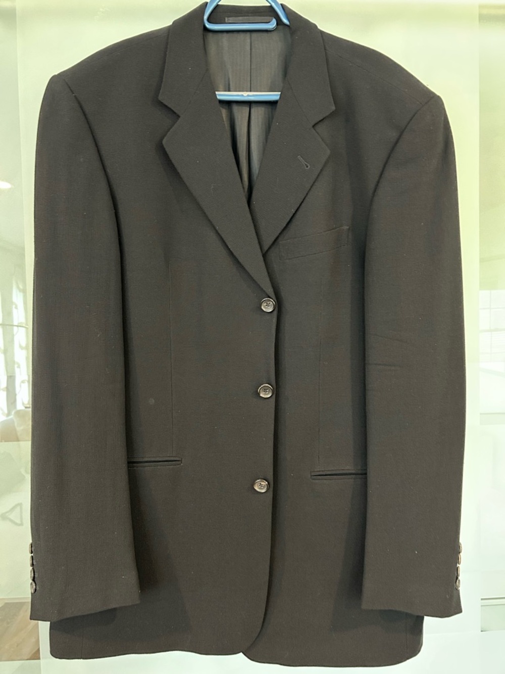 Windsor Black Men's Sport Coat Blazer